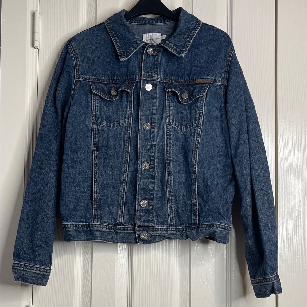 VINTAGE Calvin Klein Classic Blue Denim Jacket